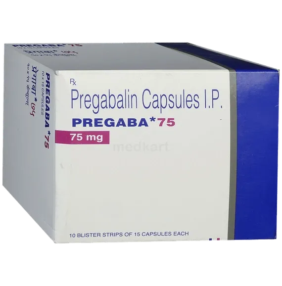 pregaba 75mg capsule 10's